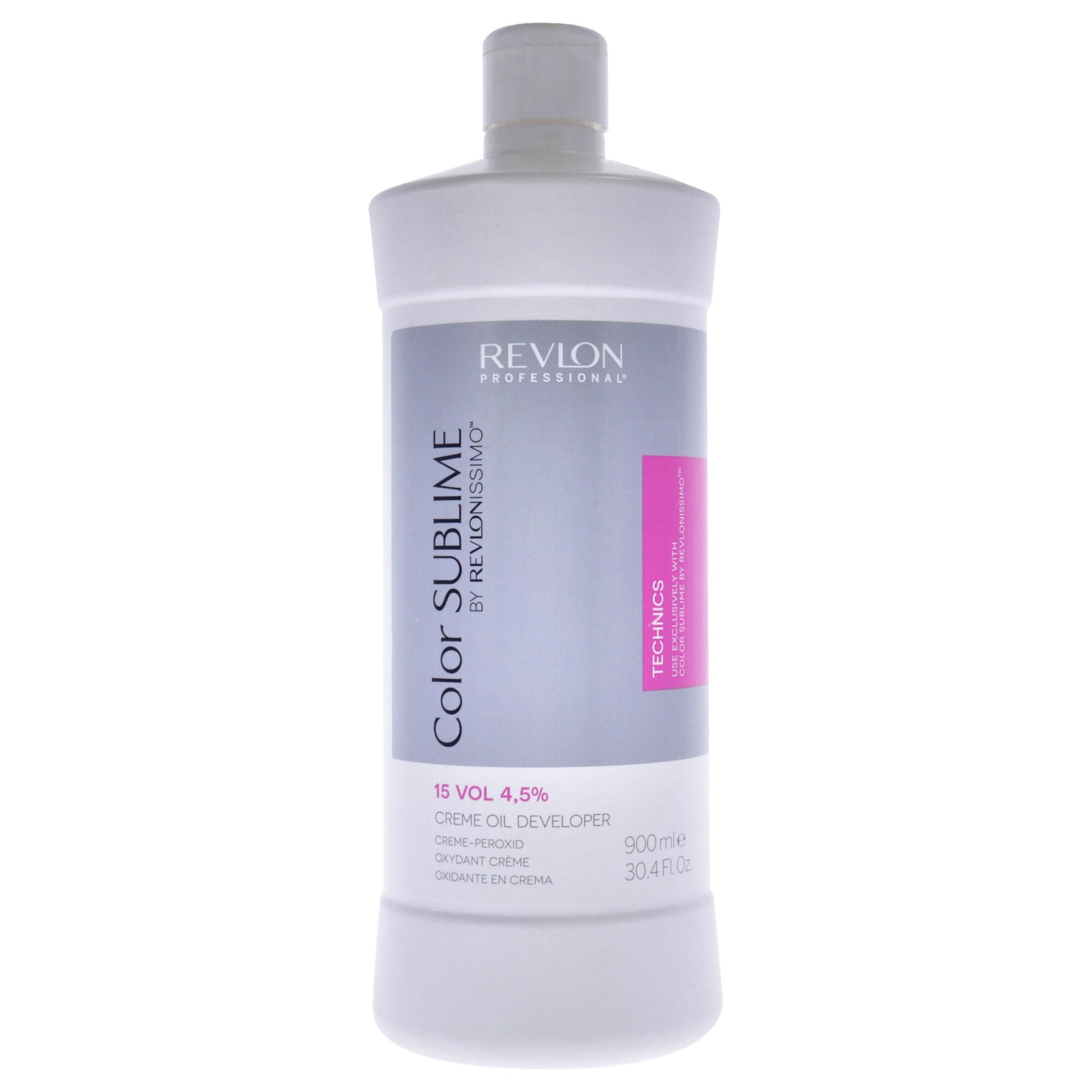 Revlonissimo Color Sublime Cream Oil Developer 15 Vol by Revlon for Unisex - 30.4 oz Lightener, See Description, hi-res image number 0