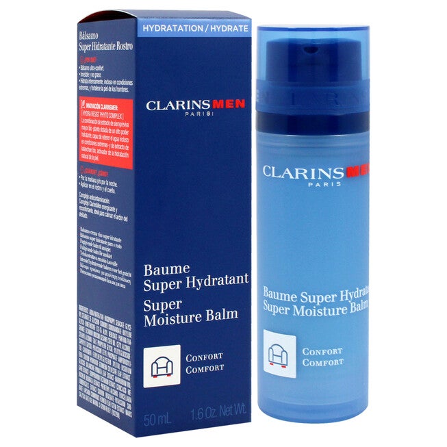 Men Super Moisture Balm by Clarins for Men - 1.6 oz Balm, NA, alternate image number null