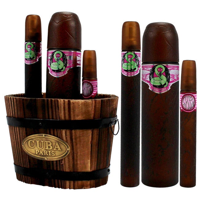 Cuba Jungle Snake by Cuba for Women - 3 Pc Gift Set 3.3oz EDP Spray, 1.17oz EDP Spray, 0.5oz EDP Spray, NA, alternate image number null