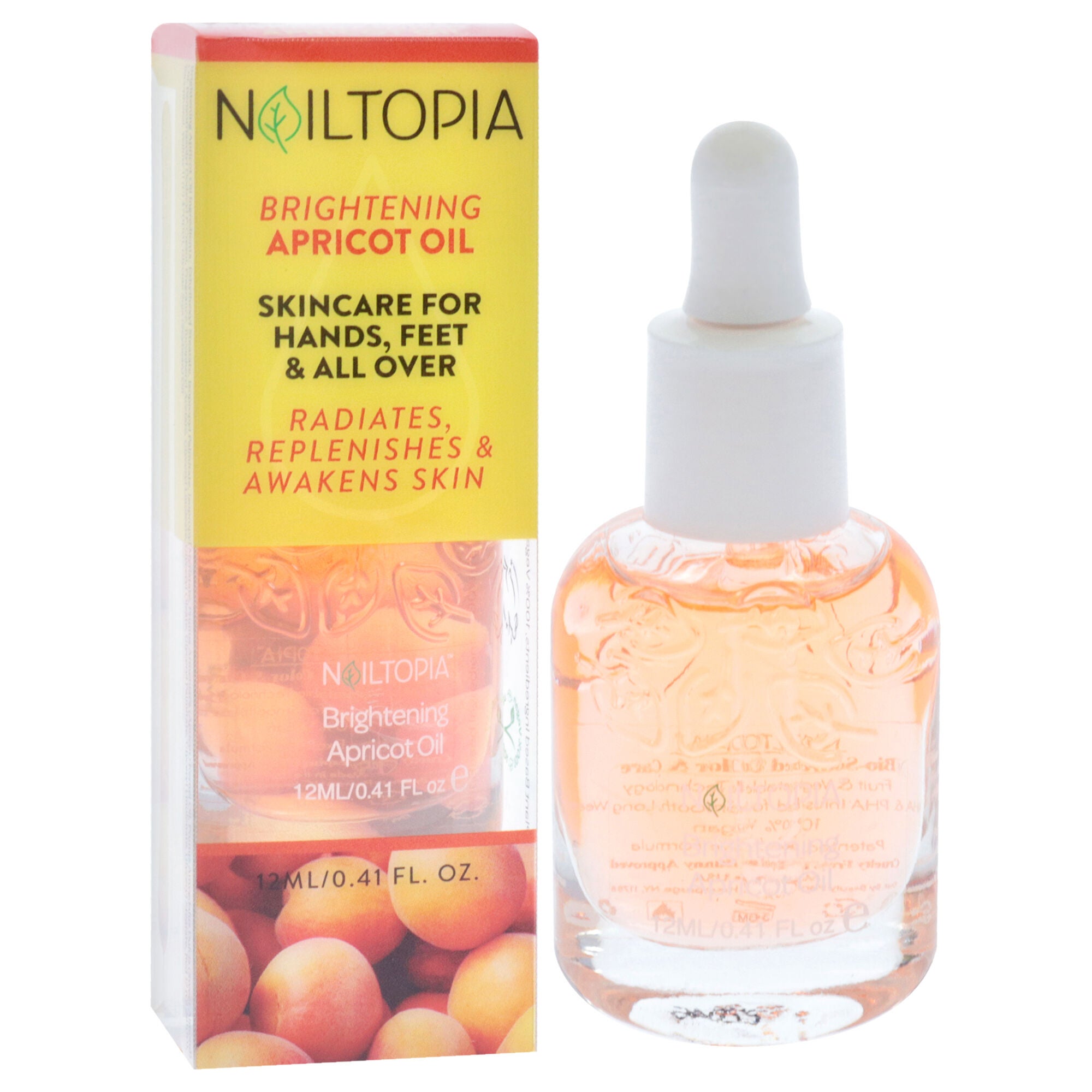 Brightening Oil - Apricot by Nailtopia for Women - 0.41 oz Oil, See Description, alternate image number 2