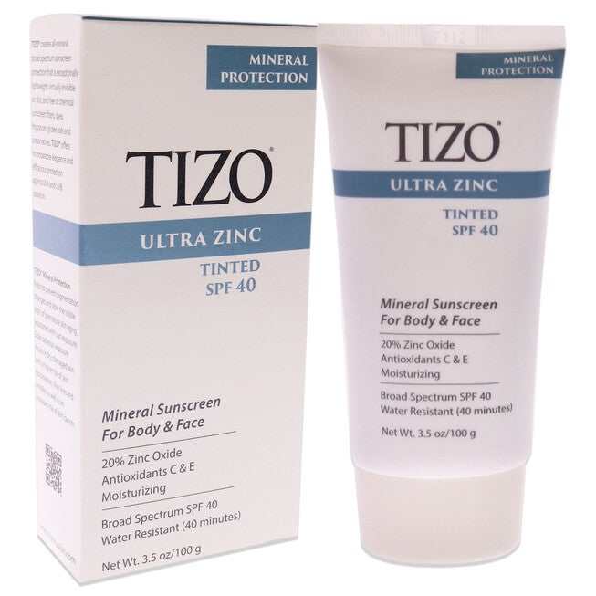Ultra Zinc Tinted SPF 40 by Tizo for Unisex - 3.5 oz Sunscreen, , alternate image number null