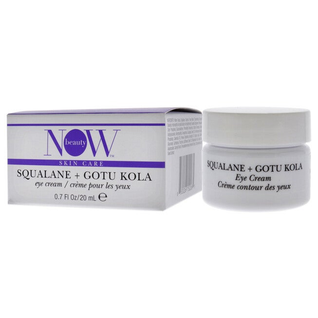 Squalane Plus Gotu Kola Eye Cream by NOW Beauty for Unisex - 0.7 oz Cream, NA, alternate image number null