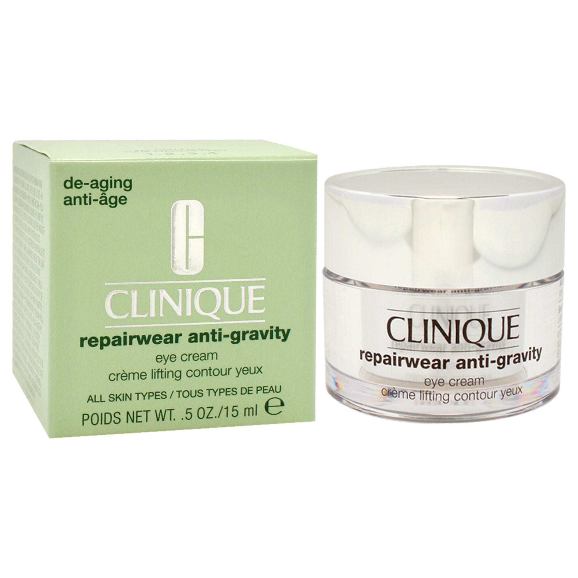 Repairwear Anti-Gravity Eye Cream by Clinique for Unisex - 0.5 oz Eye Cream, See Description, alternate image number 4