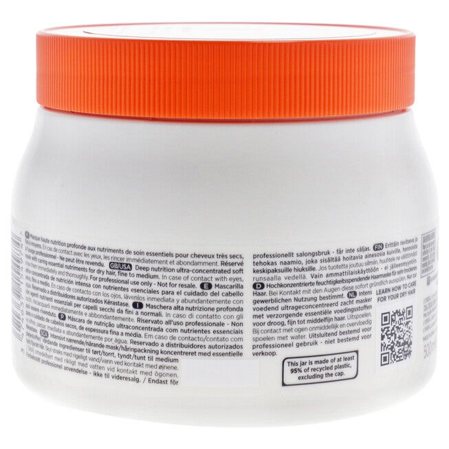 Nutritive Masquintense - Fine Hair by Kerastase for Unisex - 16.9 oz Masque, NA, alternate image number null