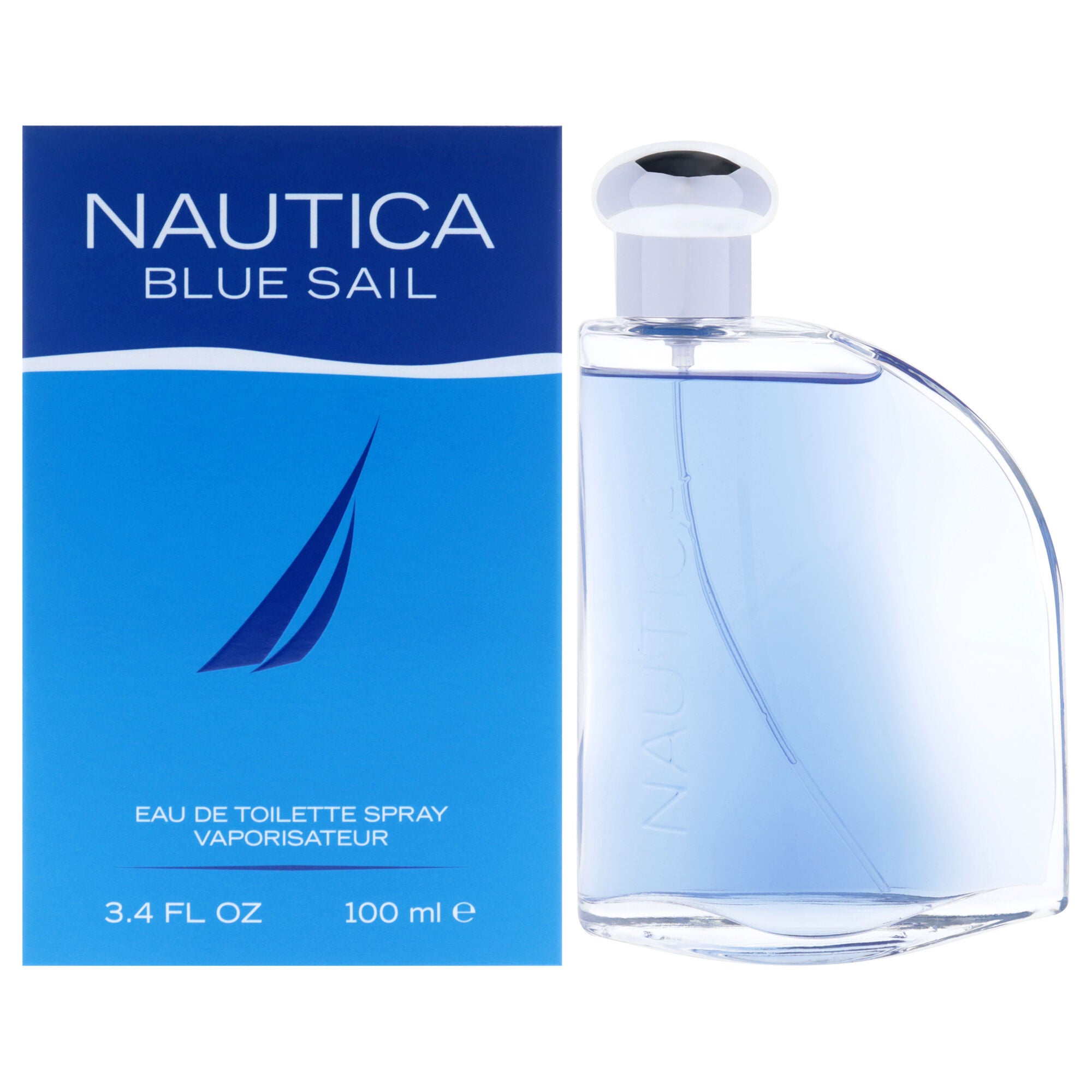 Blue Sail by Nautica for Men - 3.4 oz EDT Spray, See Description, hi-res image number 0