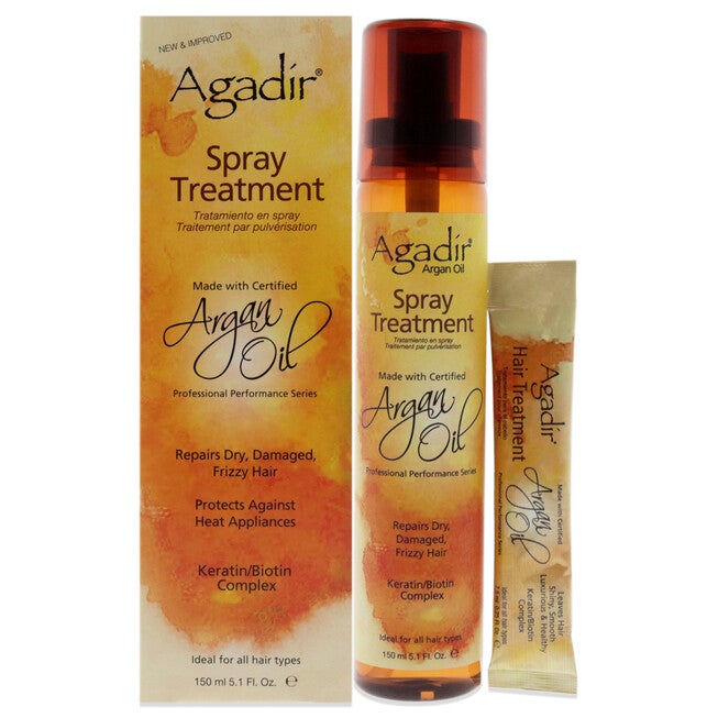 Argan Oil Spray Treatment by Agadir for Unisex - 5.1 oz Treatment, See Description, hi-res image number 0