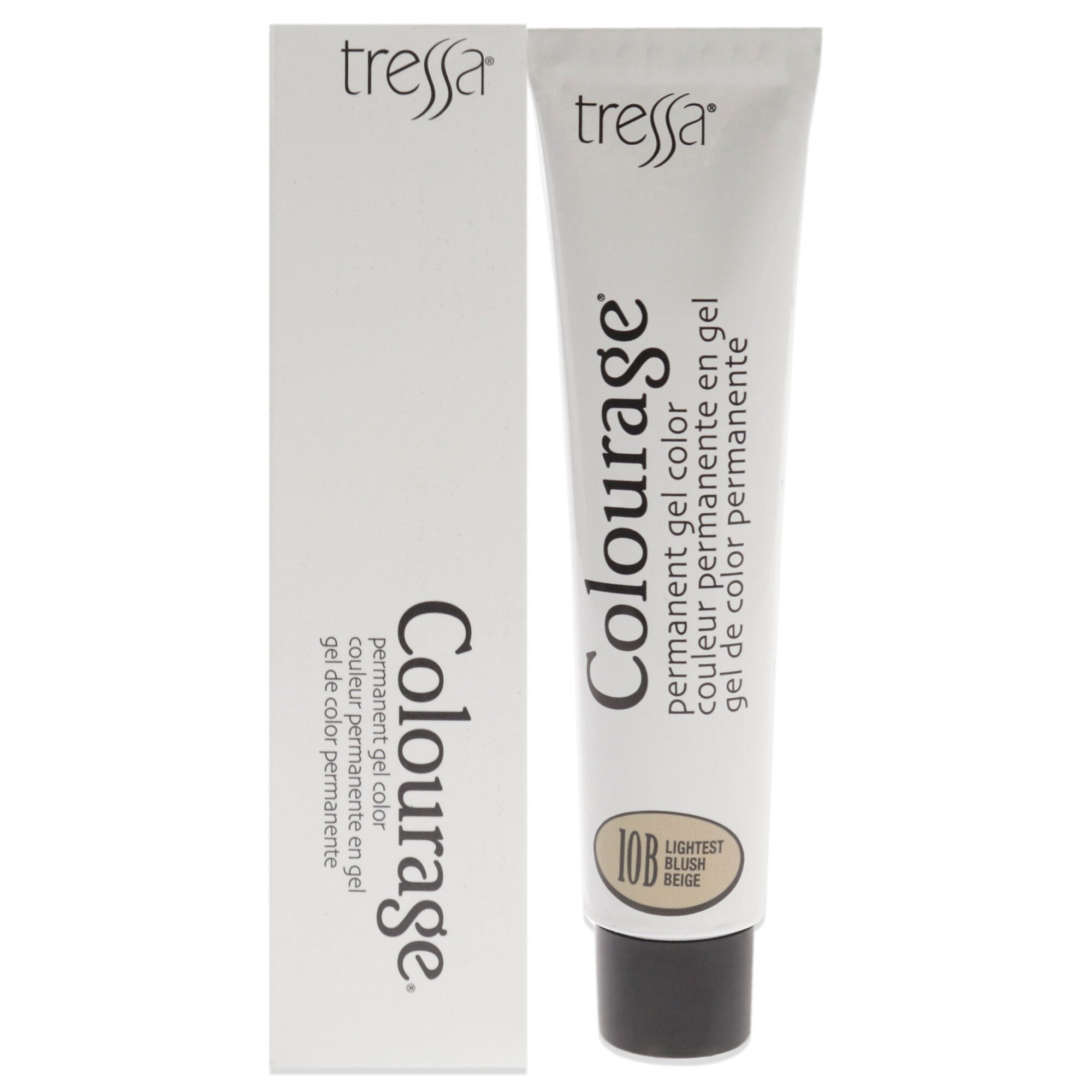 Colourage Permanent Gel Color - 10B Lightest Blush Beige by Tressa for Unisex - 2 oz Hair Color, See Description, hi-res image number 0