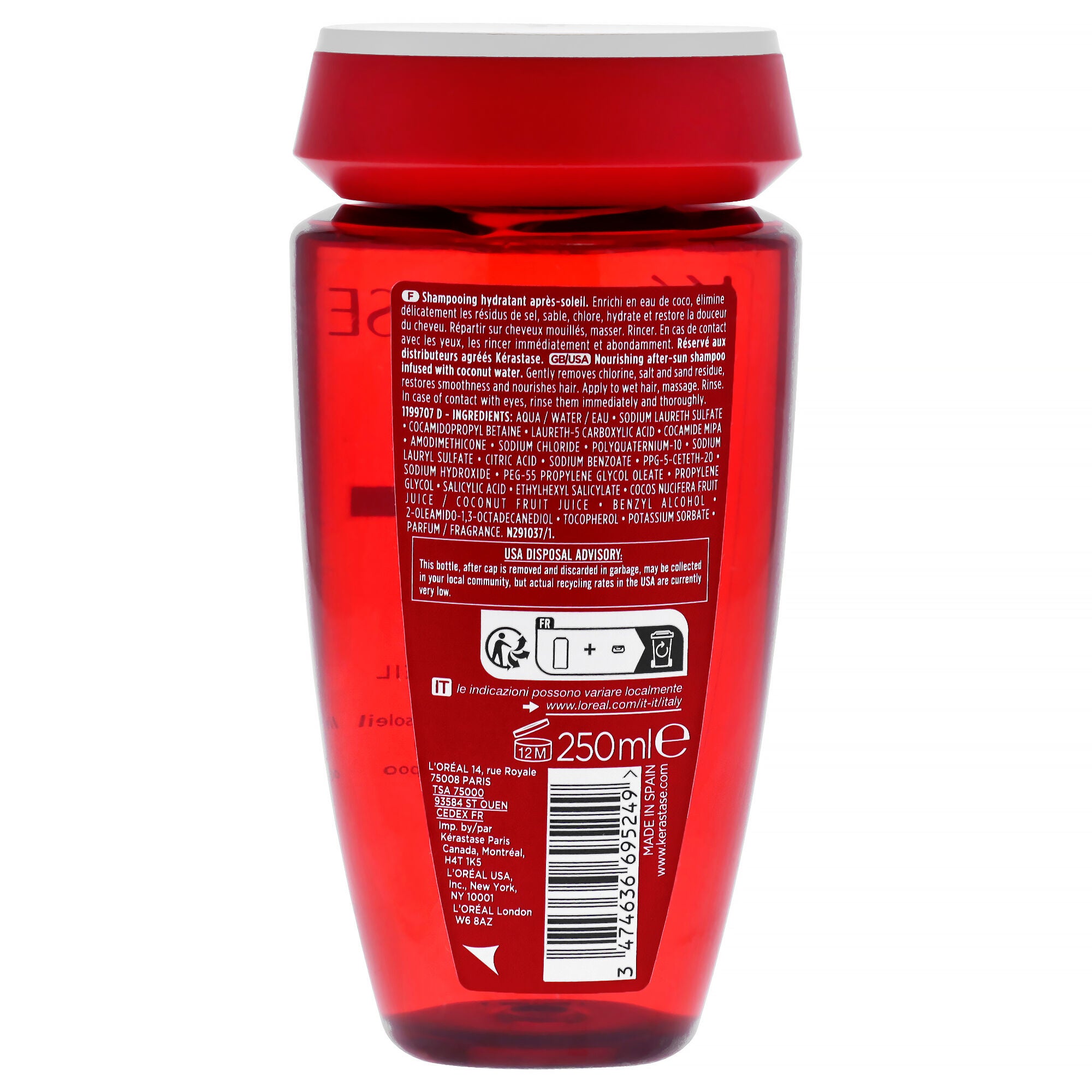 Soleil Bain Apres-Soleil Shampoo by Kerastase for Unisex - 8.5 oz Shampoo, See Description, alternate image number 2
