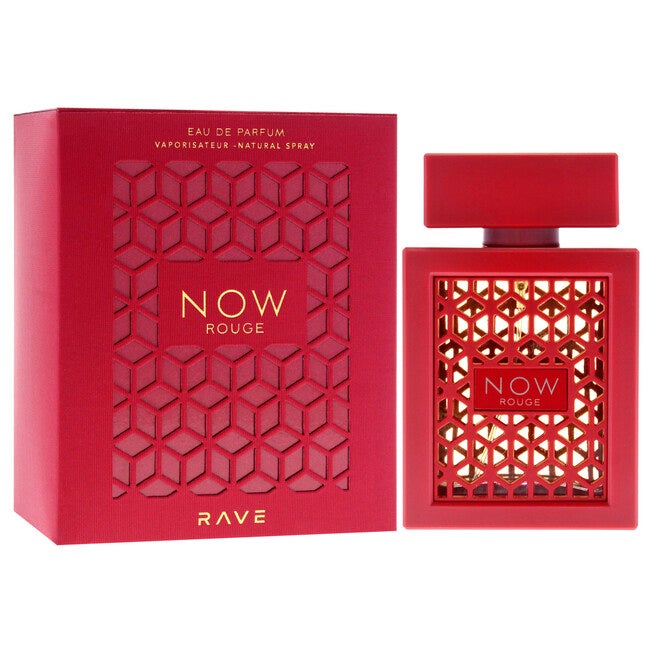 Rave Now Rouge by Lattafa for Unisex - 3.4 oz EDP Spray, NA, alternate image number null