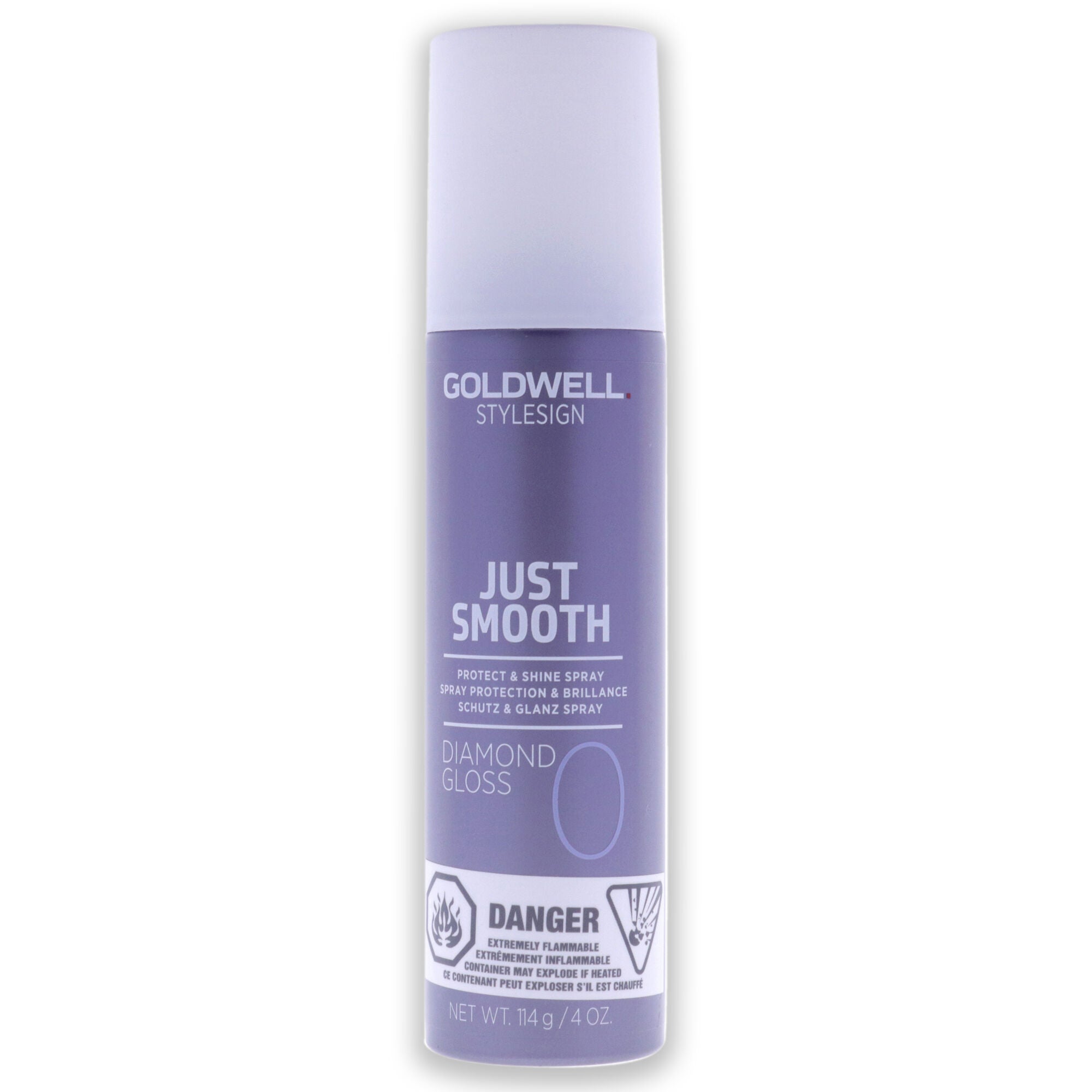 Stylesign Just Smooth Diamond Gloss Spray by Goldwell for Unisex - 4 oz Hair Spray, See Description, hi-res image number 0