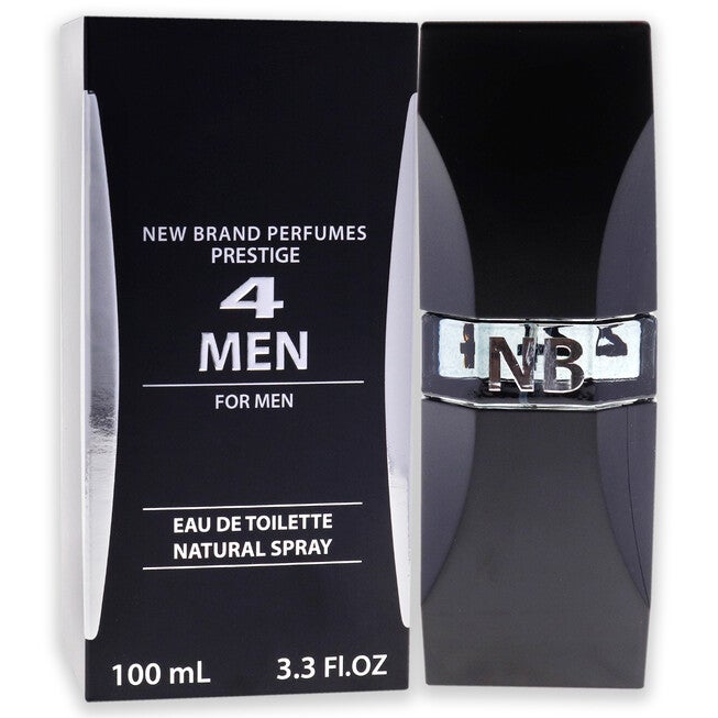 4 Men by New Brand for Men - 3.3 oz EDT Spray, NA, alternate image number null
