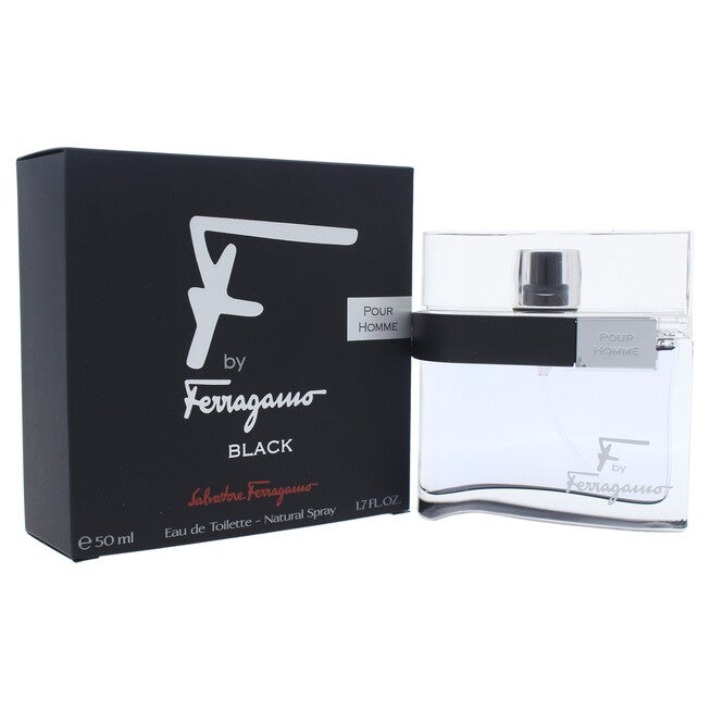 F Black by Salvatore Ferragamo for Men - 1.7 oz EDT Spray, See Description, alternate image number 1