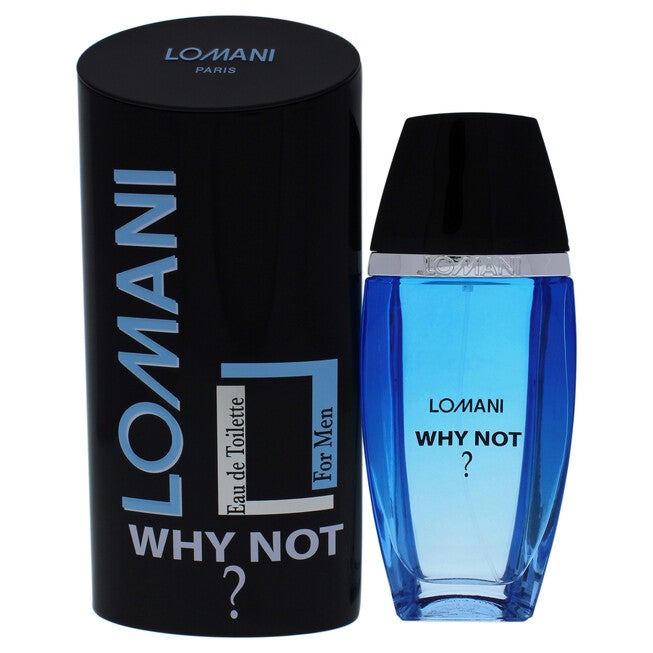 Lomani Why Not by Lomani for Men - 3.3 oz EDT Spray, See Description, hi-res image number 0