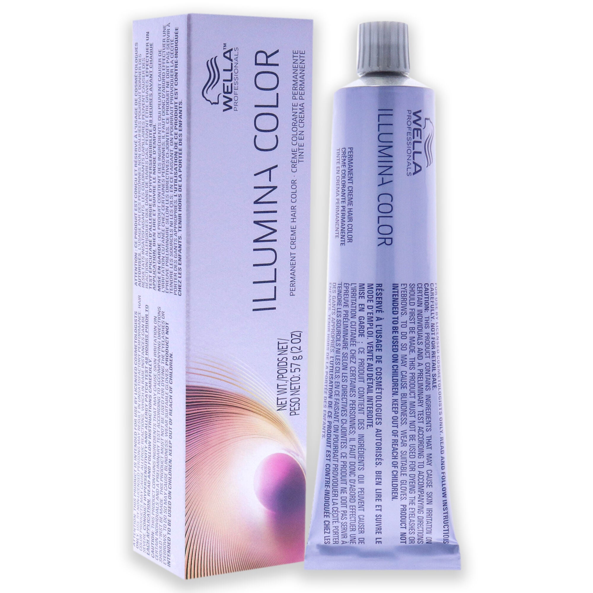 Illumina Color Permanent Creme Hair Color - 8 37 Light Blonde-Gold Brown by Wella for Unisex - 2 oz Hair Color, See Description, alternate image number 2