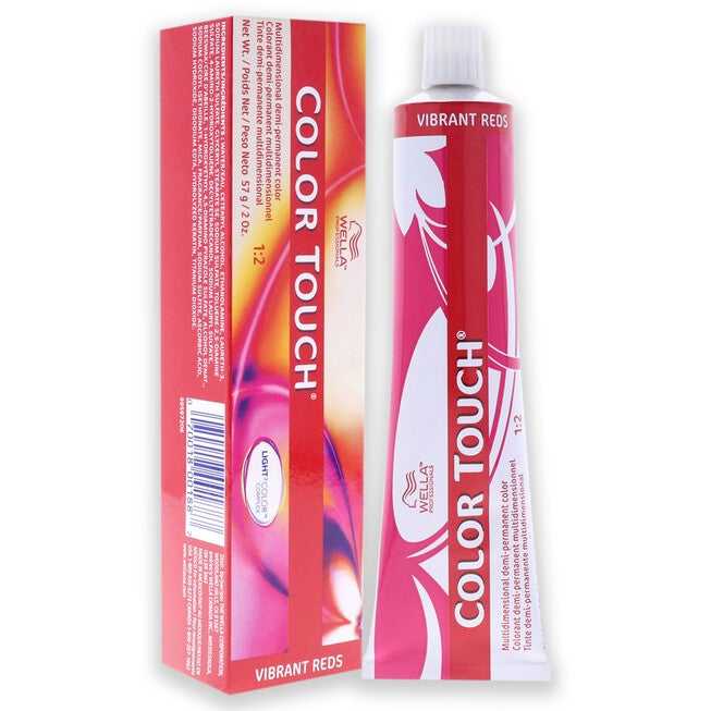Color Touch Demi-Permanent Color - 4 6 Medium Brown-Violet by Wella for Unisex - 2 oz Hair Color, NA, alternate image number null