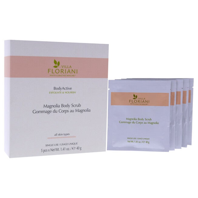 BodyActive Body Scrub - Magnolia by Villa Floriani for Women -5 x 1.41 oz Scrub, See Description, alternate image number 1