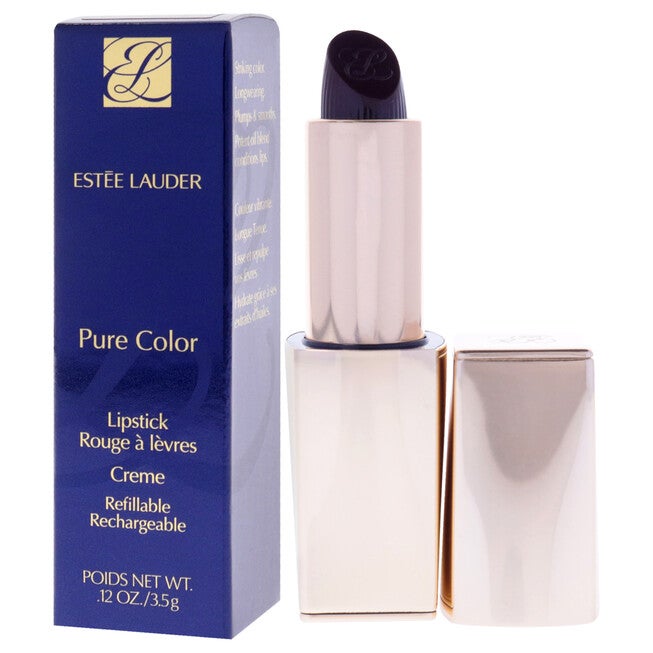 Pure Color Creme Lipstick - 685 Midnight Kiss by Estee Lauder for Women - 0.12 oz Lipstick (Refillable), , alternate image number null