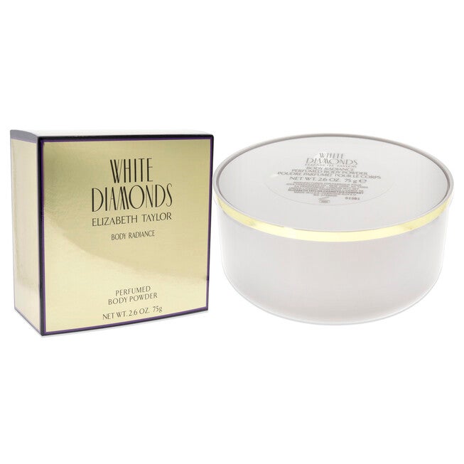 White Diamonds by Elizabeth Taylor for Women - 2.6 oz Perfumed Body Powder, NA, alternate image number null