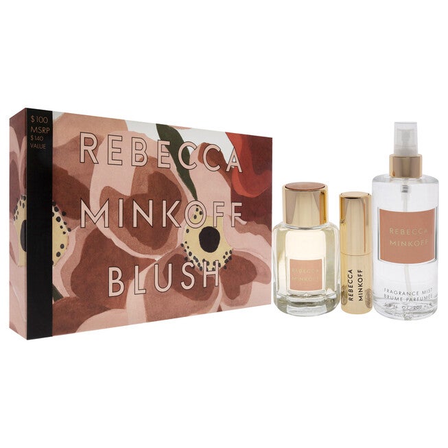 Rebecca Minkoff Blush by Rebecca Minkoff for Women - 3 Pc Gift Set 3.4oz EDP Spray, 14ml EDP Spray, 6.8oz Fragrance Mist, NA, alternate image number null