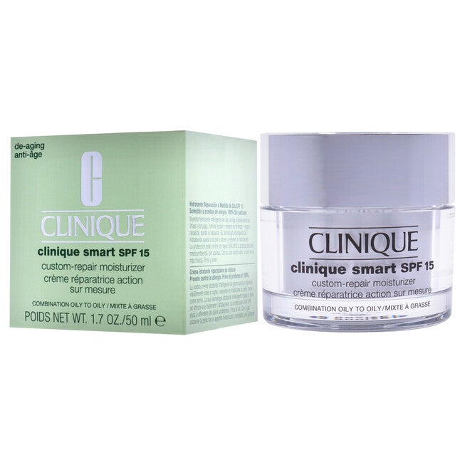 Clinique Smart Custom-Repair Moisturizer SPF 15 - Combination Oily To Oily by Clinique for Women - 1.7 oz Moisturizer, , alternate image number 4