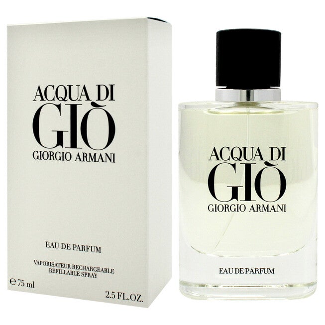 Acqua Di Gio by Giorgio Armani for Men - 2.5 oz EDP Spray (Refillable), NA, alternate image number null