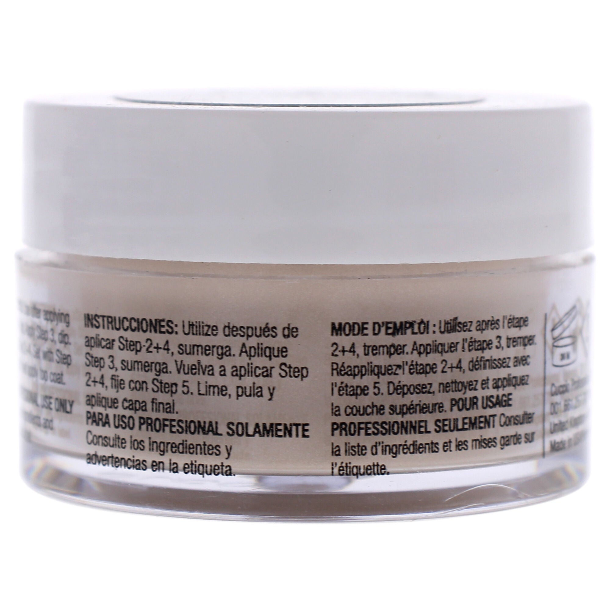 Pro Powder Polish Nail Colour Dip System - Iridescent Cream by Cuccio Colour for Women - 0.5 oz Nail Powder, See Description, alternate image number 1