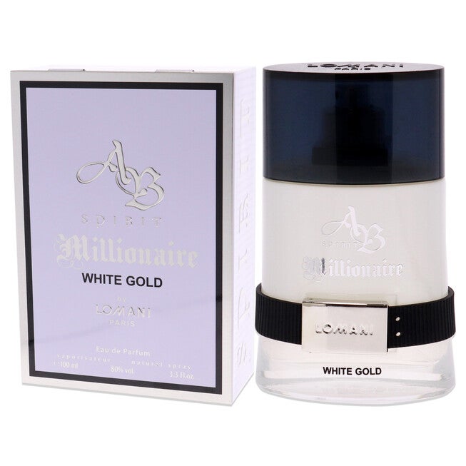 Spirit Millionaire White Gold by Lomani for Men - 3.3 oz EDP Spray, , alternate image number 7