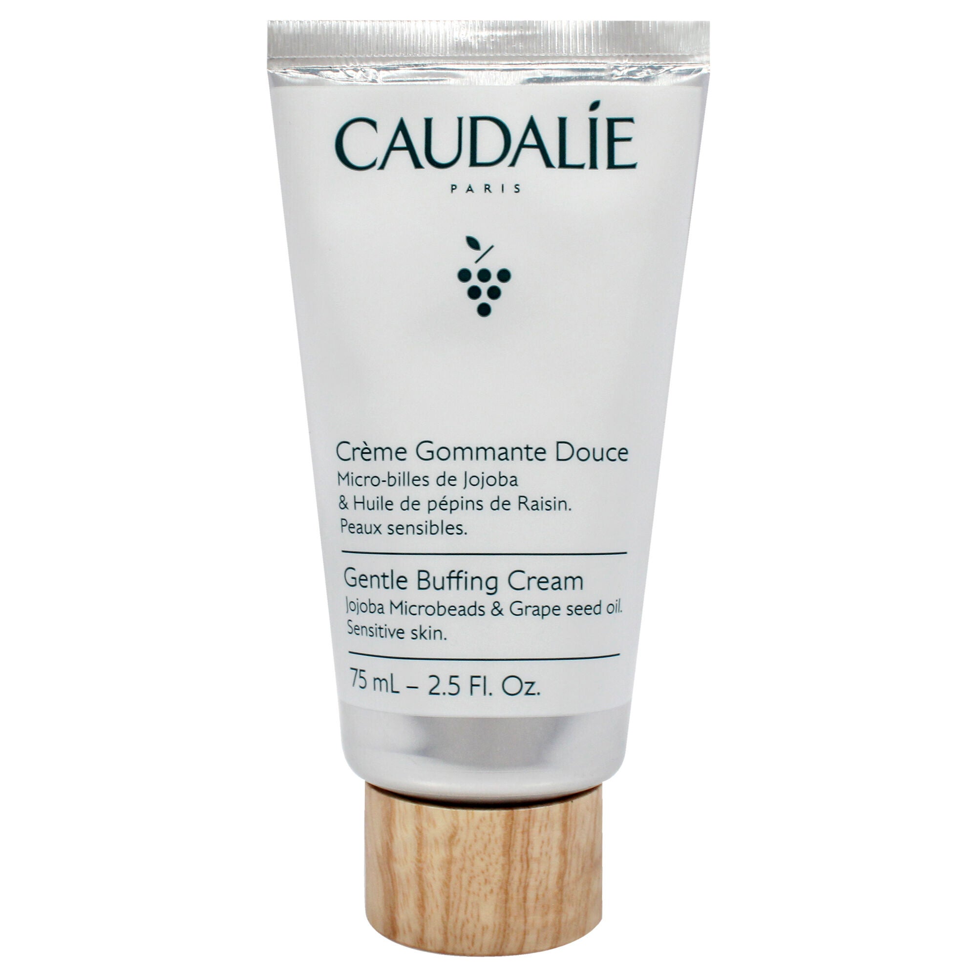 Gentle Buffing Cream by Caudalie for Women - 2.5 oz Cream, See Description, hi-res image number 0