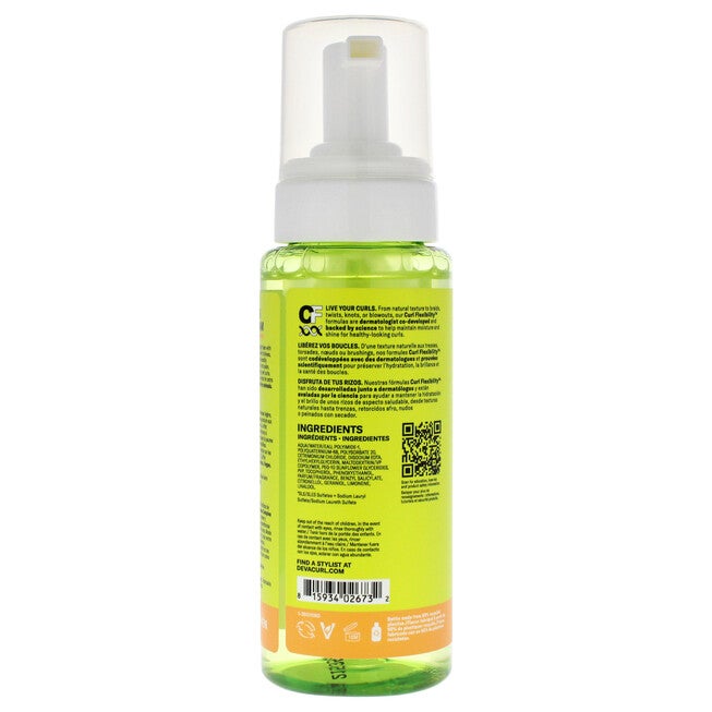 Frizz-Fighting Volumizing Foam-NP by DevaCurl for Unisex - 8 oz Foam, See Description, alternate image number 3