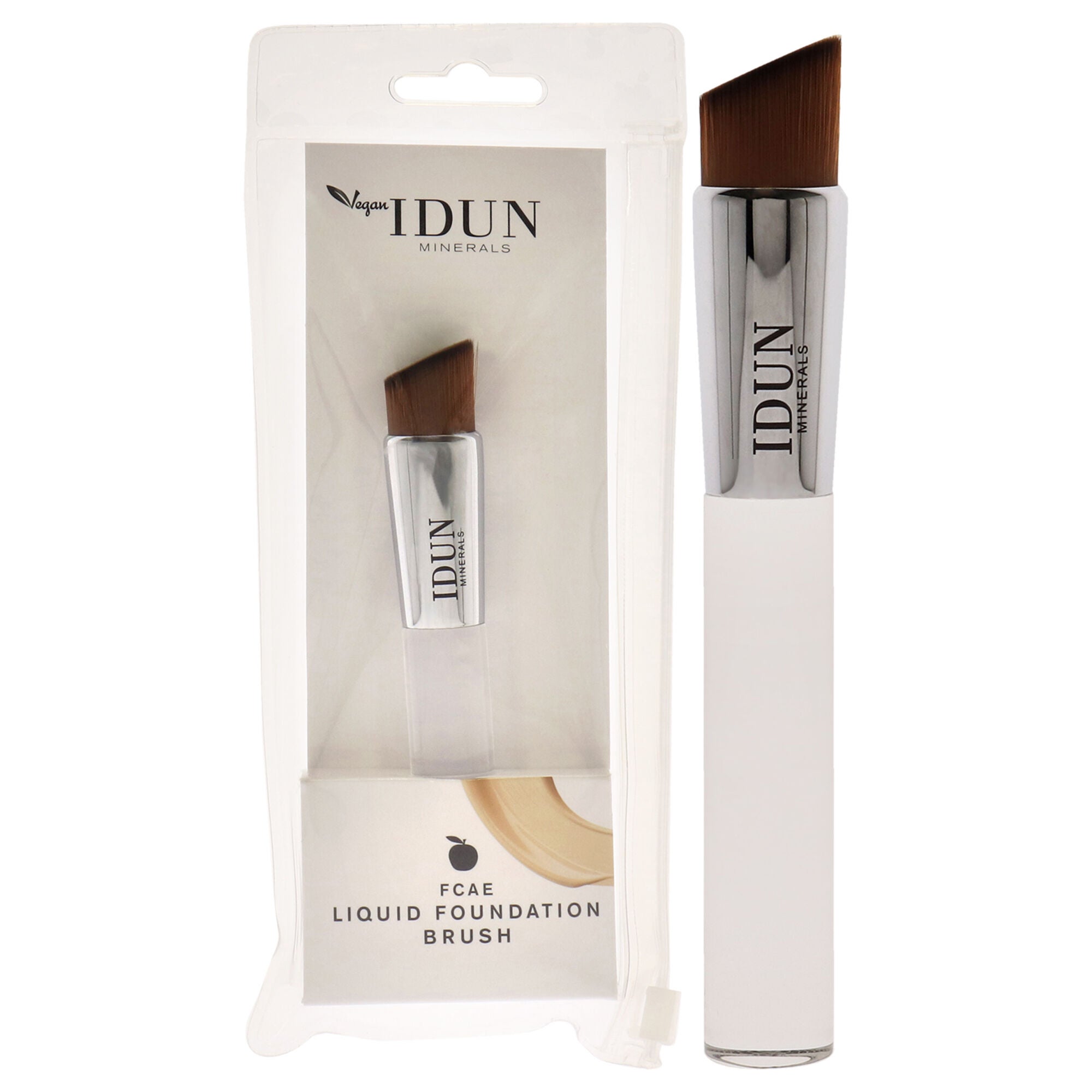 Liquid Foundation Brush - 004 by Idun Minerals for Women - 1 Pc Brush, See Description, hi-res image number 0