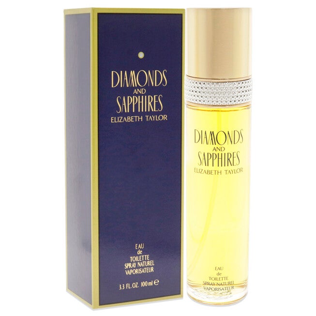 Diamonds and Sapphires by Elizabeth Taylor for Women - 3.3 oz EDT Spray, NA, alternate image number null