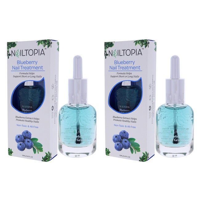 Nail Treatment - Blueberry by Nailtopia for Women - 0.41 oz Nail Treatment - Pack of 2, , alternate image number null