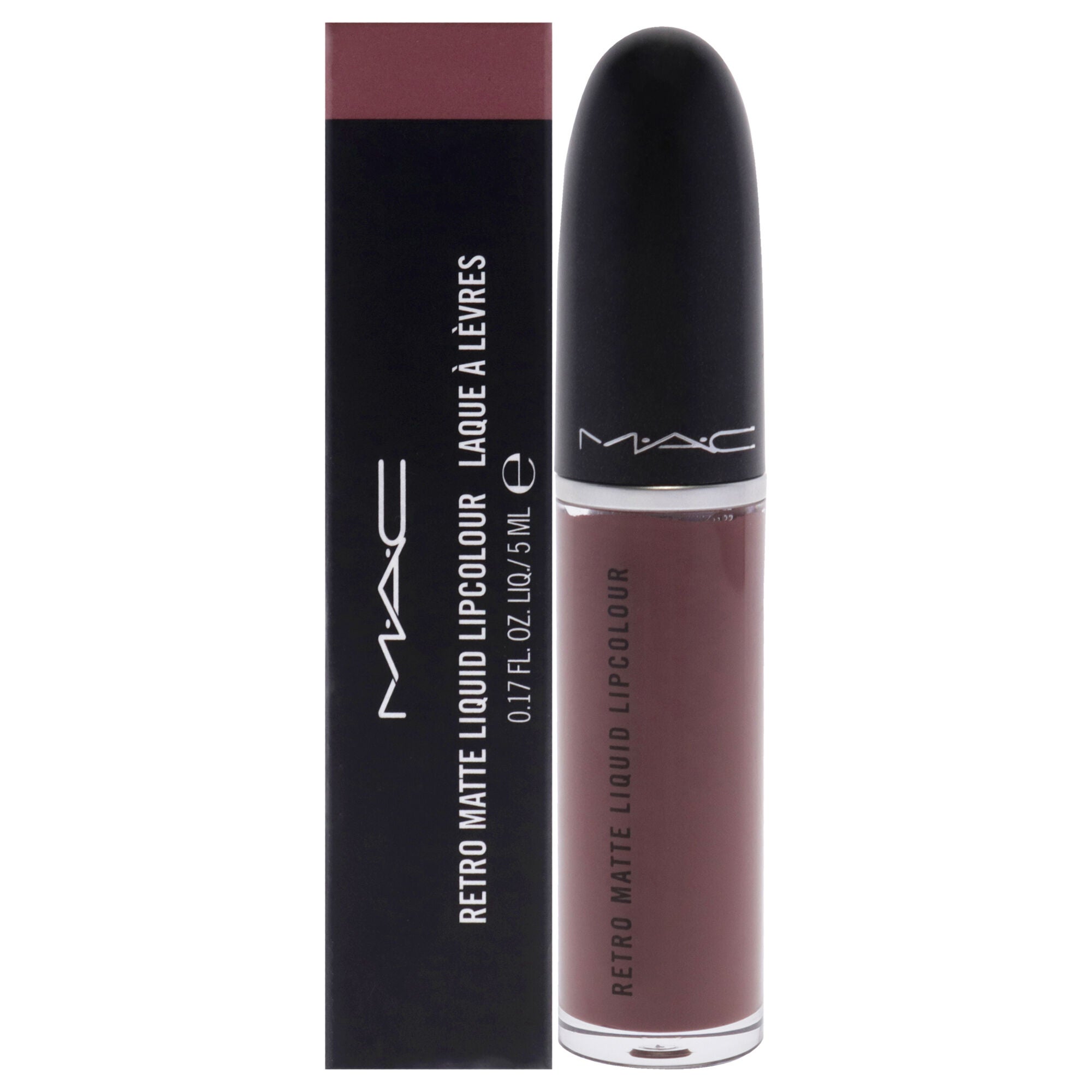 Retro Matte Liquid Lipstick - 123 Topped With Brandy by MAC for Women - 0.17 oz Lipstick, See Description, hi-res image number 0