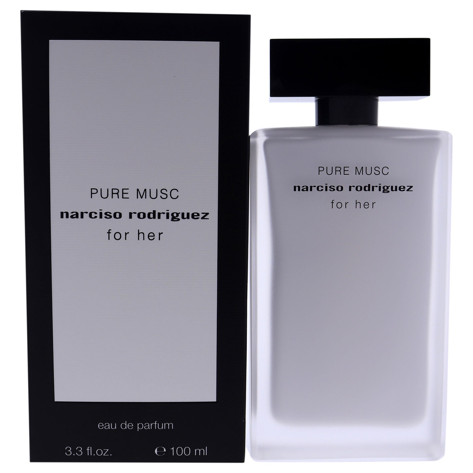 Pure Musc by Narciso Rodriguez for Women - 3.4 oz EDP Spray, Clear, hi-res image number 0