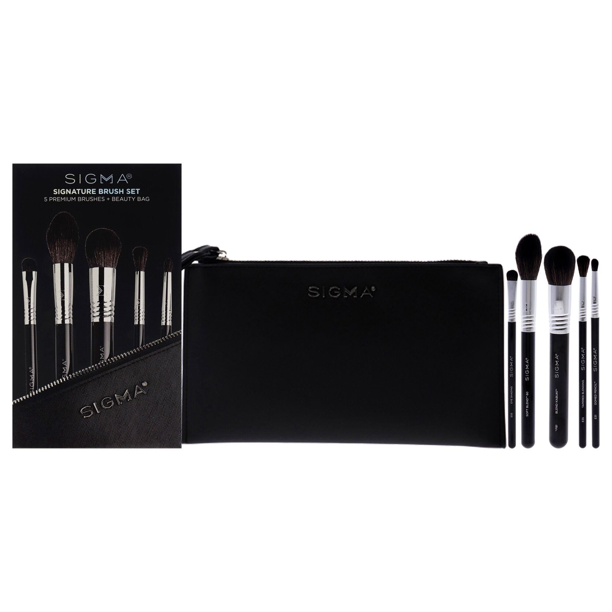 Signature Brush Set by SIGMA for Women - 6 Pc Gift Set, NA, hi-res image number 0