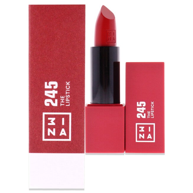 The Lipstick - 245 Deep True Red by 3INA for Women - 0.16 oz Lipstick, NA, hi-res image number null