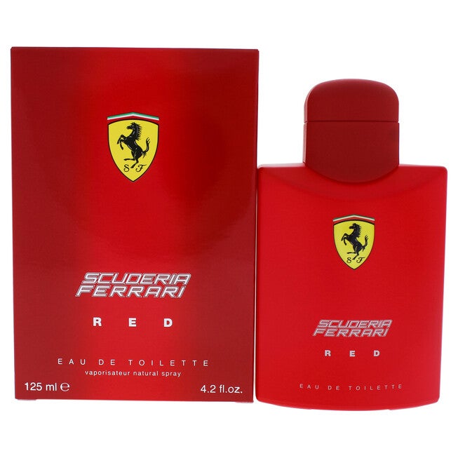 Ferrari Scuderia Red by Ferrari for Men - 4.2 oz EDT Spray, NA, hi-res image number null