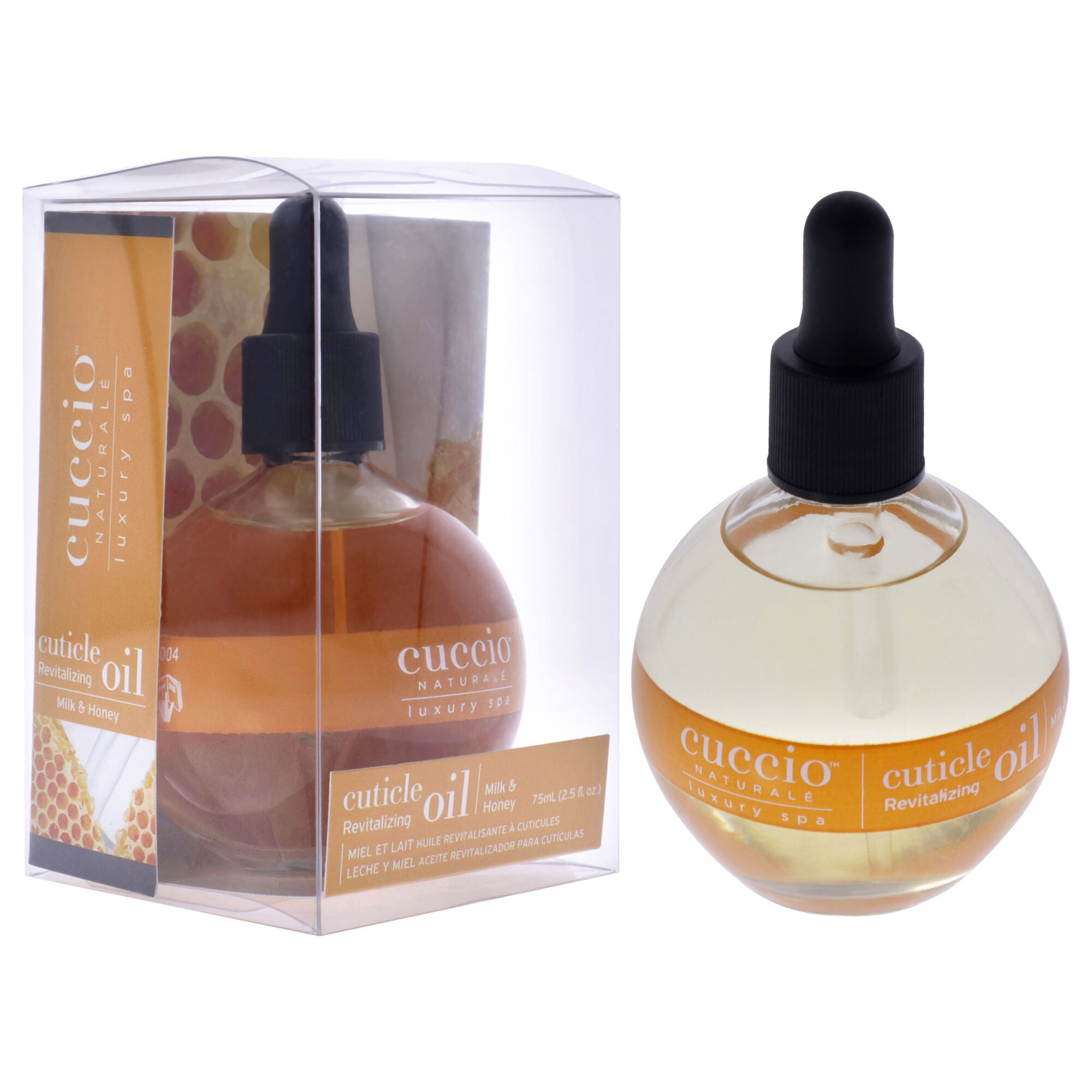 Cuticle Revitalizing Oil - Milk and Honey Manicure by Cuccio Naturale for Unisex - 2.5 oz Oil, See Description, alternate image number 2