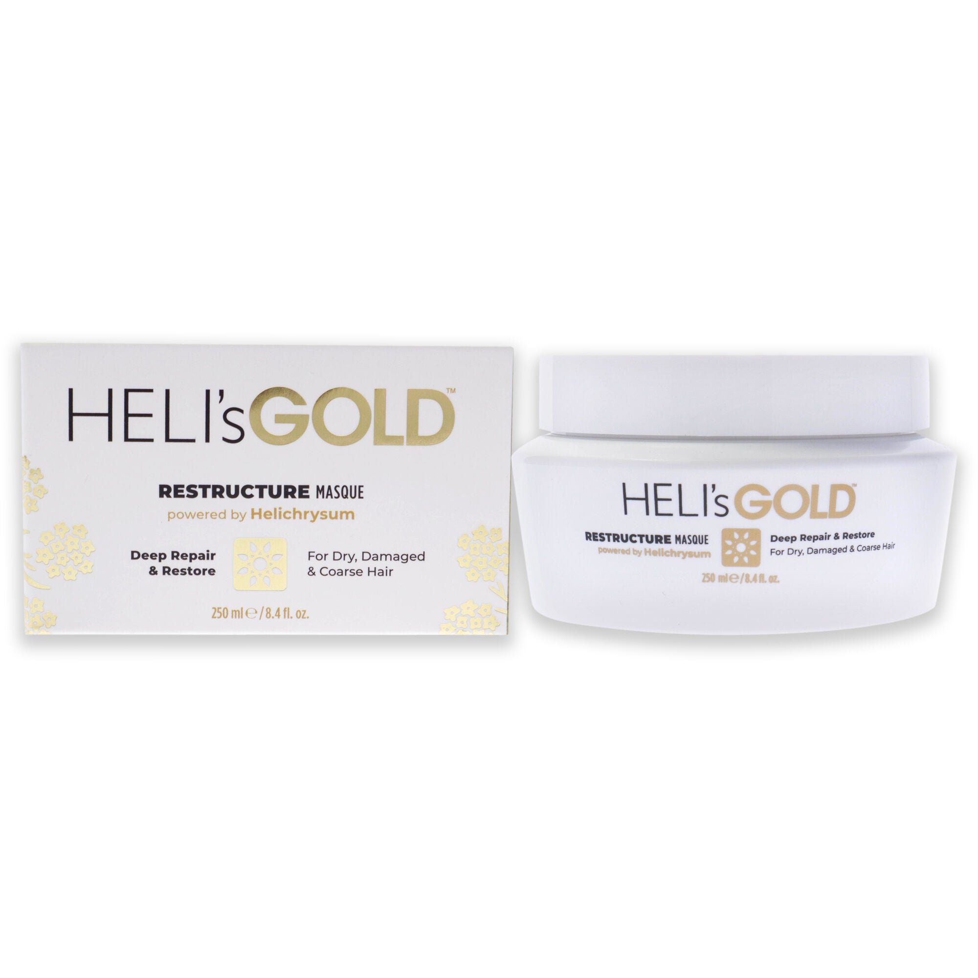 Restructure Masque by Helis Gold for Unisex - 8.4 oz Masque, See Description, hi-res image number 0