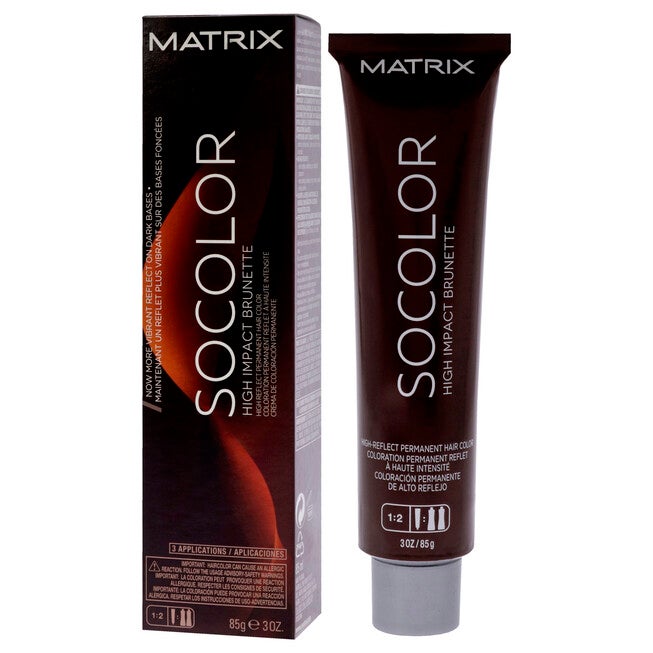 Socolor High Impact Brunette Color - GG33 Gold Gold by Matrix for Unisex - 3 oz Hair Color, NA, alternate image number null