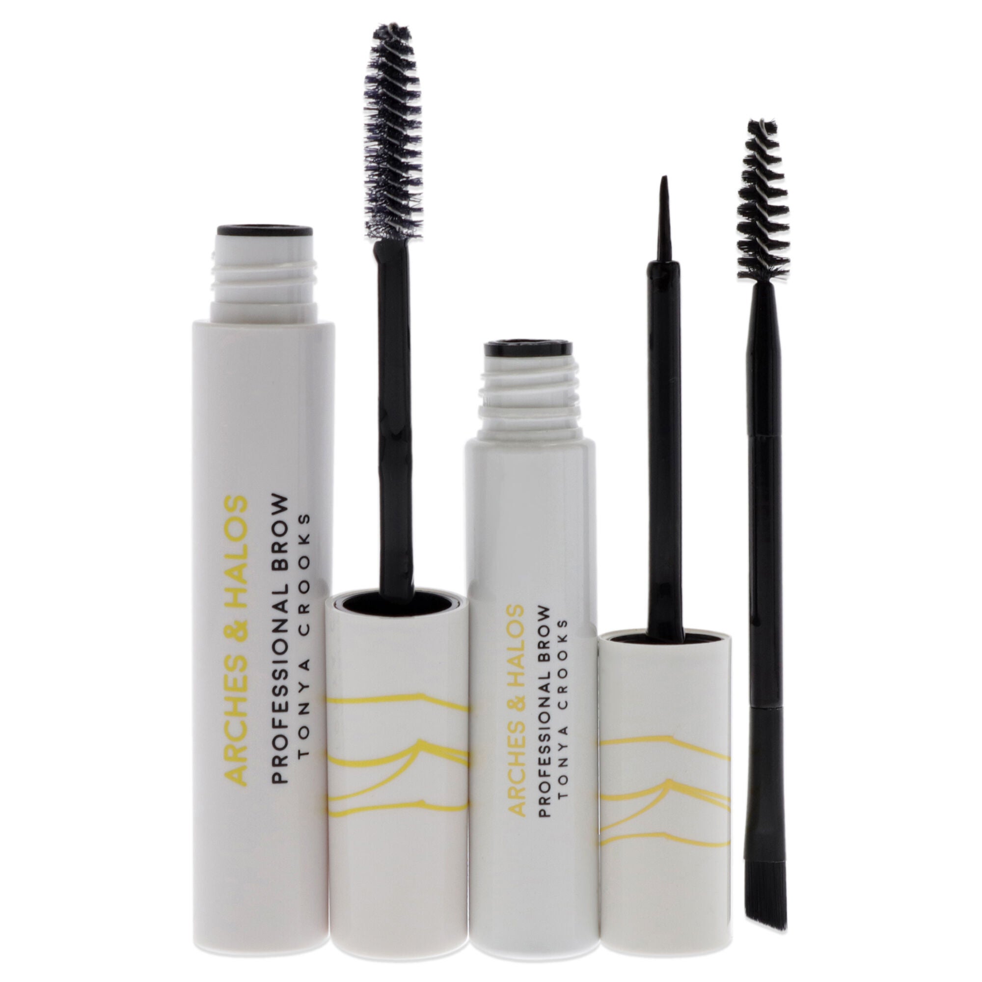 Brow Hero Tint Kit - Mocha Blonde by Arches and Halos for Women - 3 Pc 0.169oz Clear Brow Gel, 0.270 Brow Hero Tint, Dual-Ended Angled Brush, NA, alternate image number 1