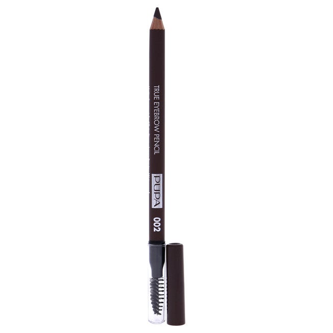 True Eyebrow Pencil Pencil - 002 Brown by Pupa Milano for Women - 0.038 oz Eyebrow Pencil, NA, hi-res image number null