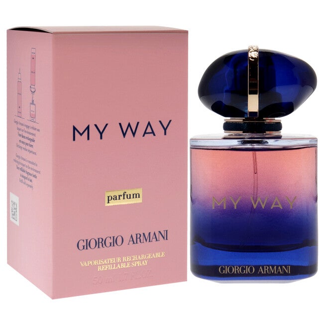My Way by Giorgio Armani for Women - 1.7 oz Parfum Spray (Refillable), See Description, alternate image number null
