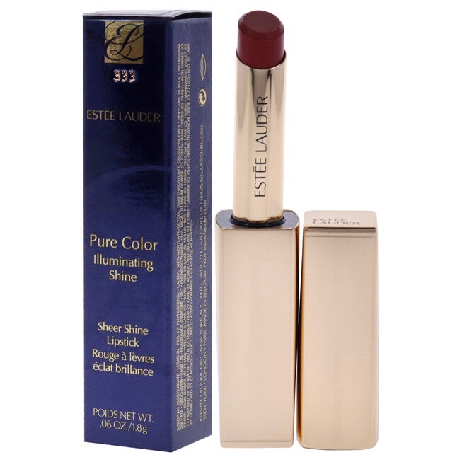 Pure Color Illuminating Shine Lipstick - 333 Persuasive by Estee Lauder for Women - 0.06 oz Lipstick, , alternate image number null