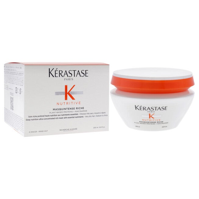 Nutritive Masquintense Riche - Very Dry to Thick Hair by Kerastase for Unisex - 6.8 oz Masque, See Description, alternate image number 2