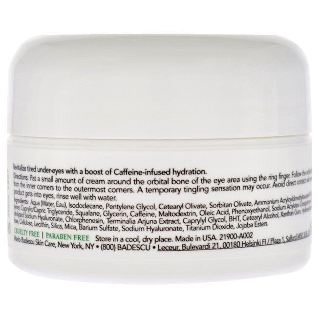 Caffeine Eye Cream by Mario Badescu for Women - 0.5 oz Cream, NA, alternate image number null