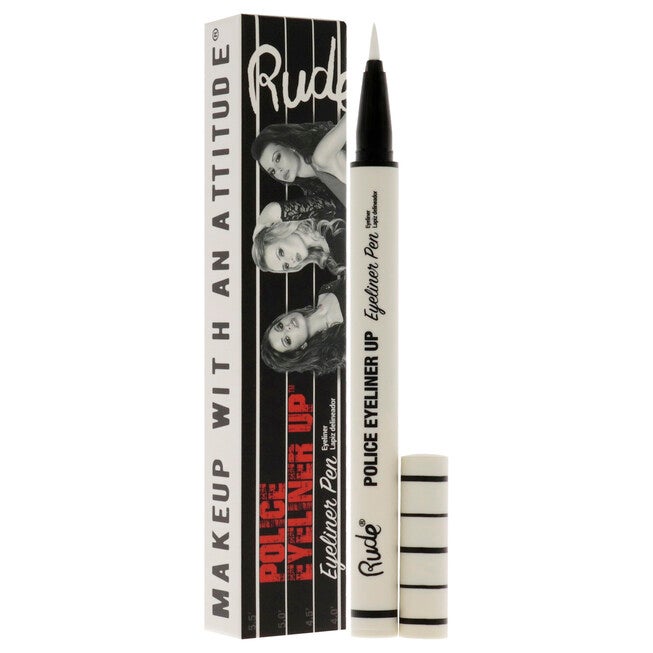 Police Eyeliner Up Eyeliner Pen - Top Dog by Rude Cosmetics for Women - 0.017 oz Eyeliner, NA, alternate image number null