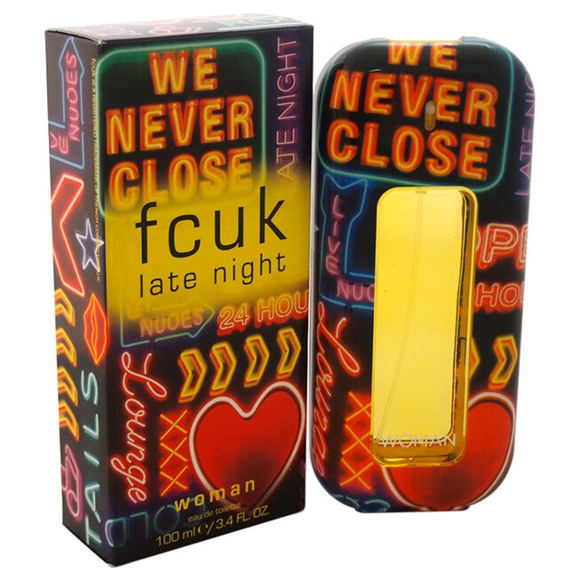 Fcuk Late Night by French Connection UK for Women - 3.4 oz EDT Spray, See Description, hi-res image number 0