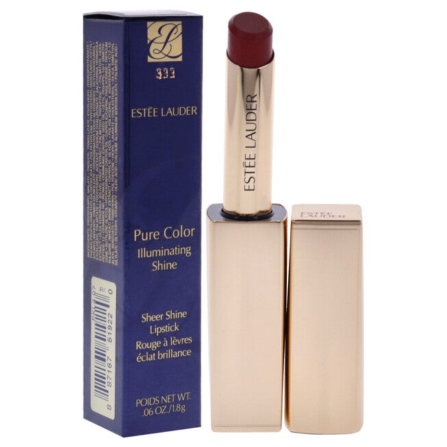 Pure Color Illuminating Shine Lipstick - 333 Persuasive by Estee Lauder for Women - 0.06 oz Lipstick, , alternate image number null