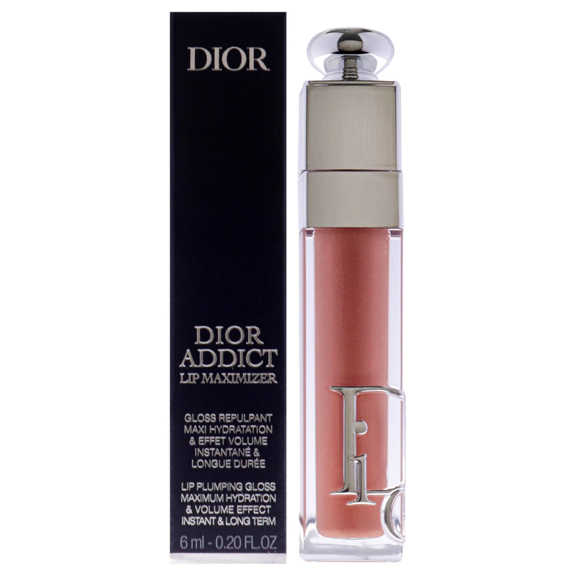Dior Addict Lip Maximizer - 014 Shimmer Macadamia by Christian Dior for Women - 0.2 oz Lip Gloss, See Description, hi-res image number 0